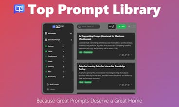 Top Prompt Library gallery image