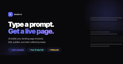 Lander gallery image