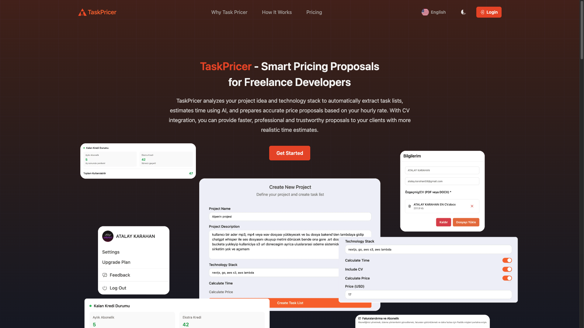 TaskPricer - Screenshot 2 preview