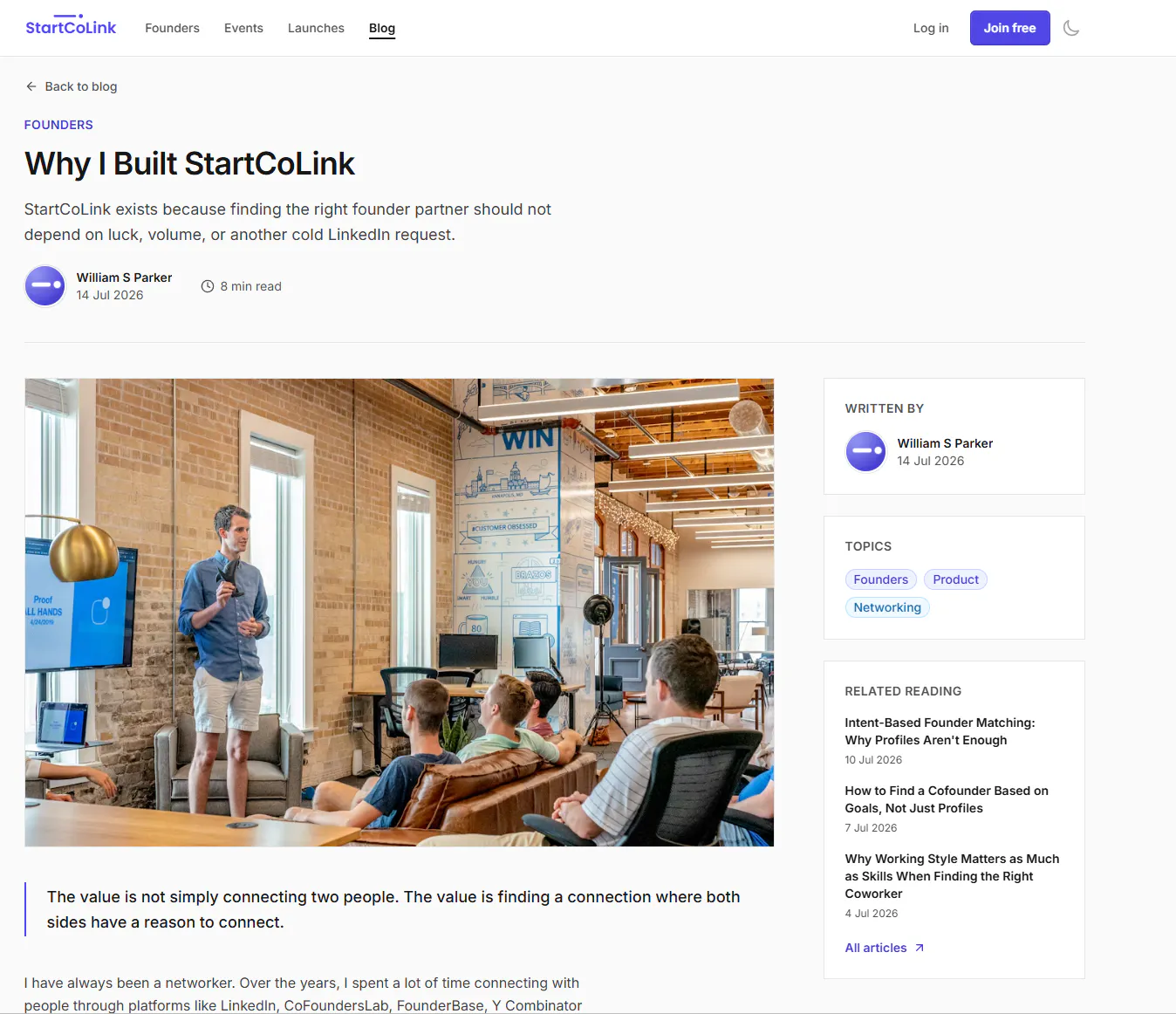 StartCoLink gallery image