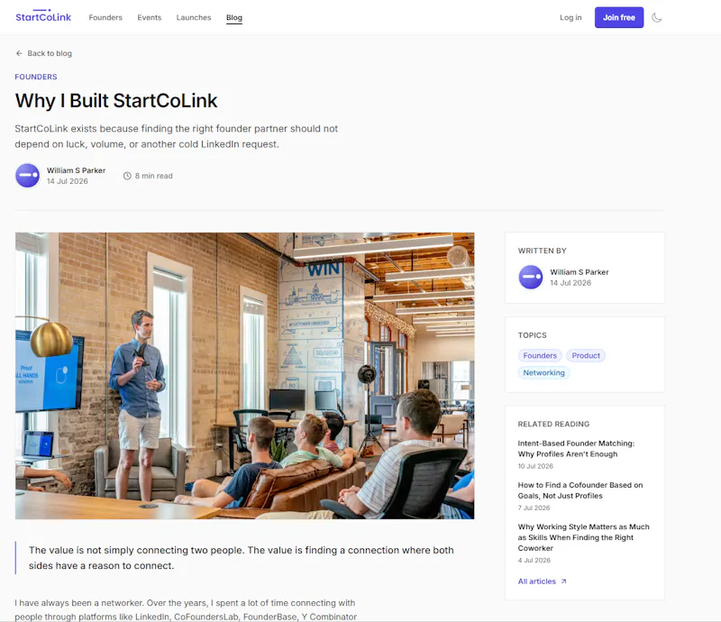 StartCoLink screenshot 3