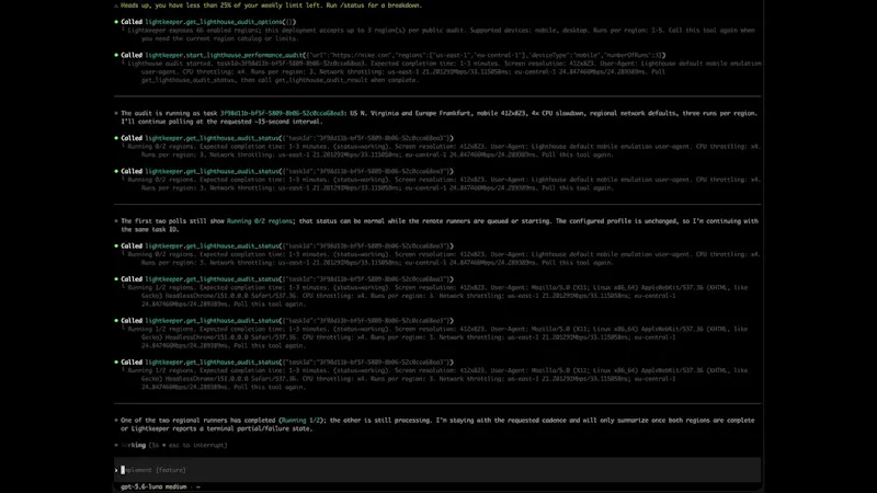 LightKeeper MCP screenshot 1 (video preview)