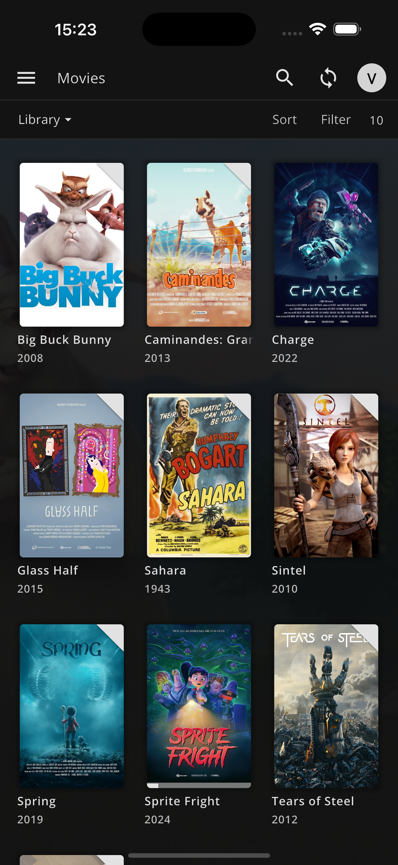 Média Joueur de Vuko - Surveillez vos médias à votre façon.Stream de Plex ou de Jellyfin 2