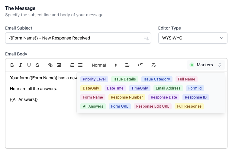 Notificações do Google Forms media 4