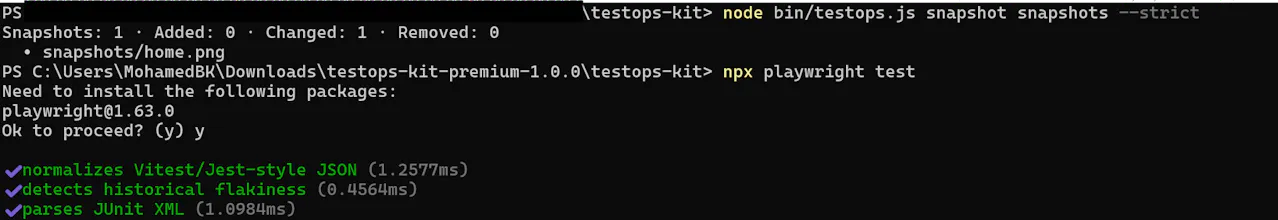 TestOps Kit gallery image