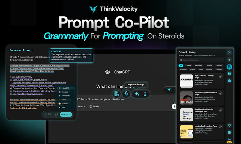 Velocity 2.0 Prompt Co-Pilot screenshot 2