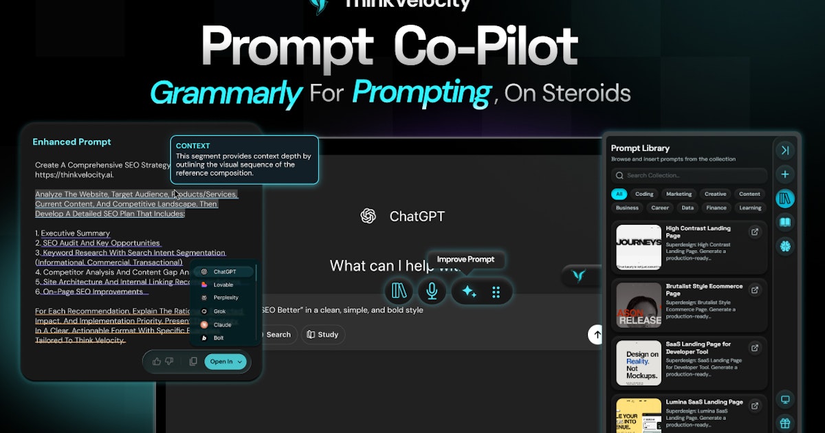 Velocity 2.0 Prompt Co-Pilot