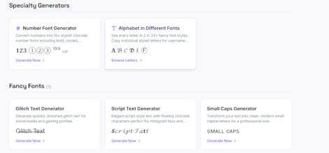 Font Maker Online gallery image