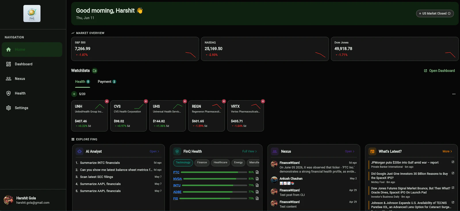 FinQ Nexus screenshot 4