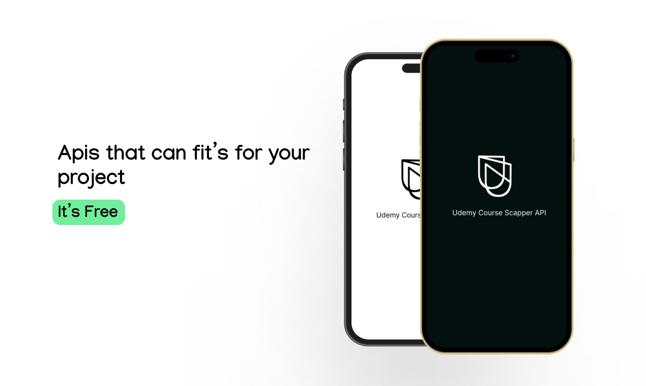 Udemy 코스 Scapper API - 사용하기 쉬운 |매우 생산성 |쉬운 통합 미디어 1