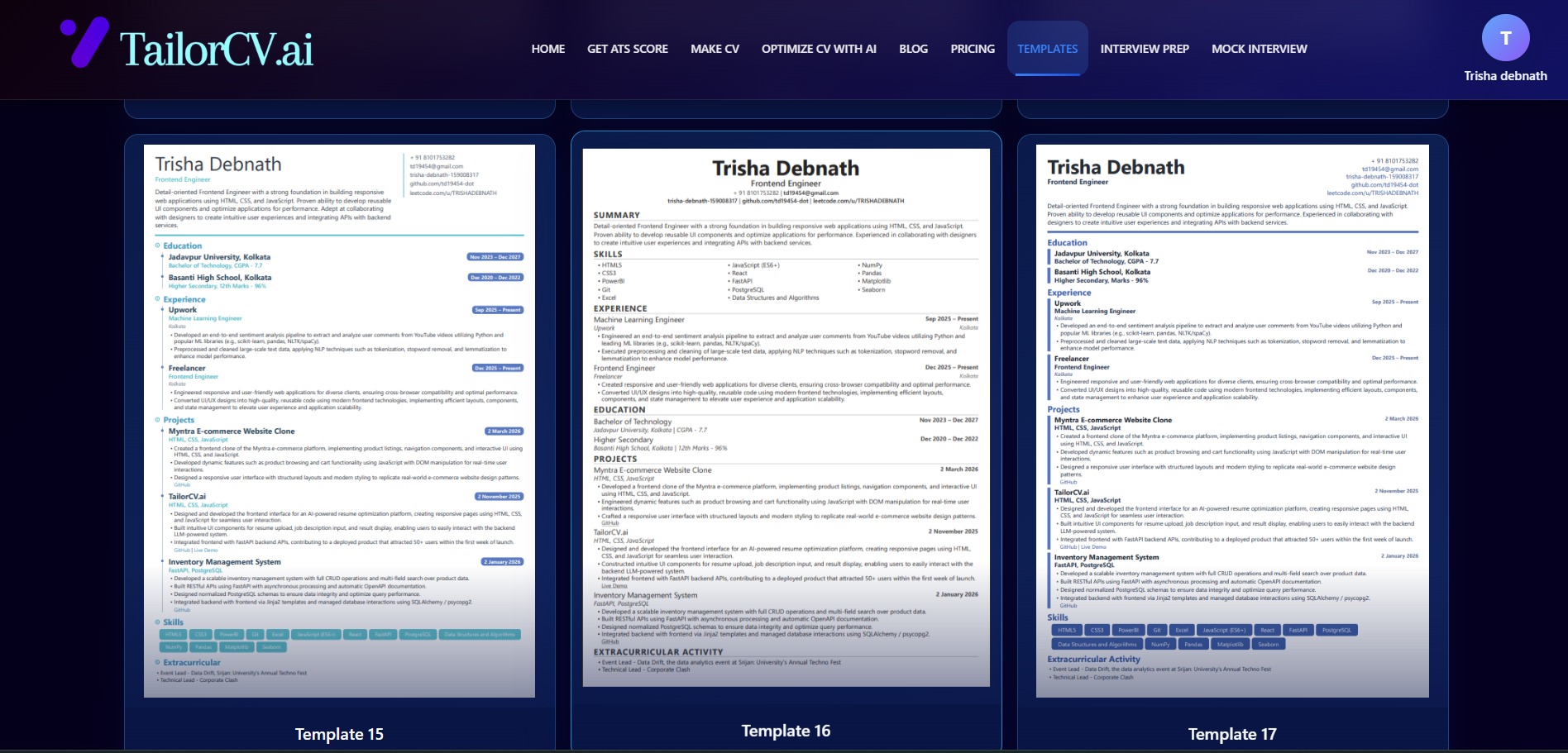 TailorCV.ai gallery image
