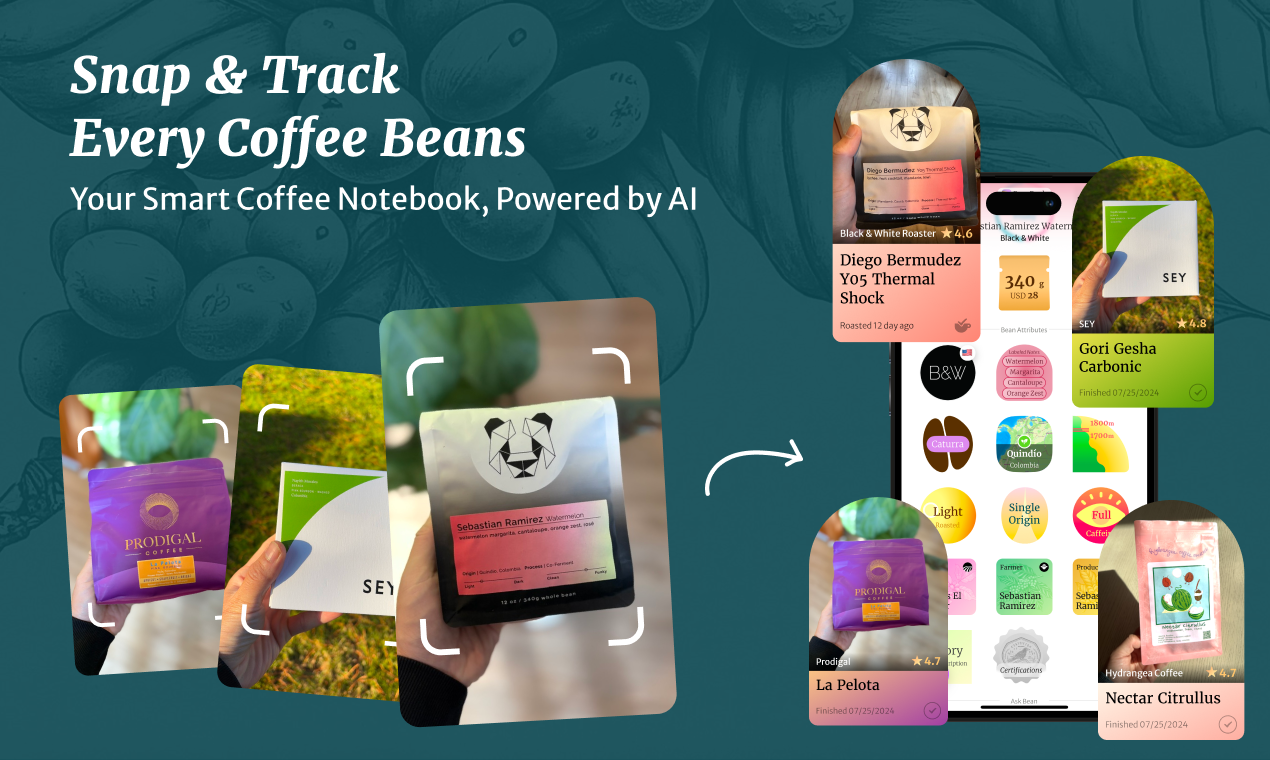 BeanBook: AI Coffee Tracker media 1