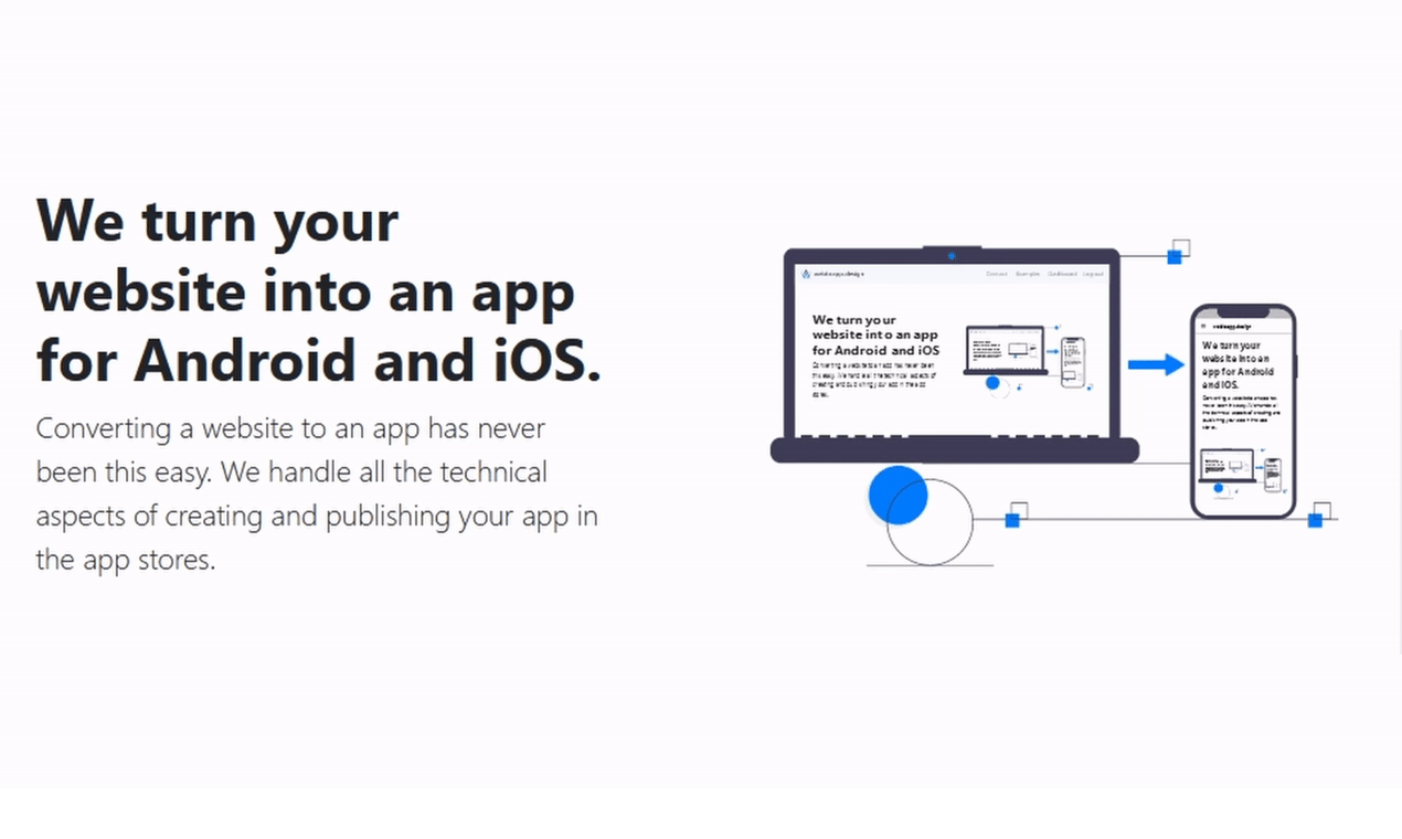 webtoapp.design 3.0 - Convierta su sitio web en una aplicación para Android e iOS media 1