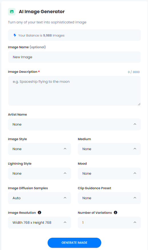 EPAGESTORE.AI - AI-powered services for content, voiceovers, chat, image media 5