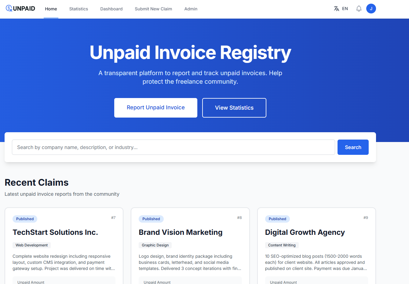 UNPAID.ME gallery image