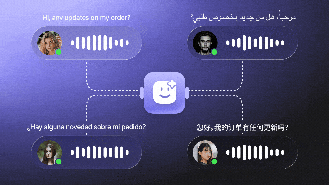 Respond.io: AI Agents for Chat & Voice - Main product screenshot demonstrating key features and user interface