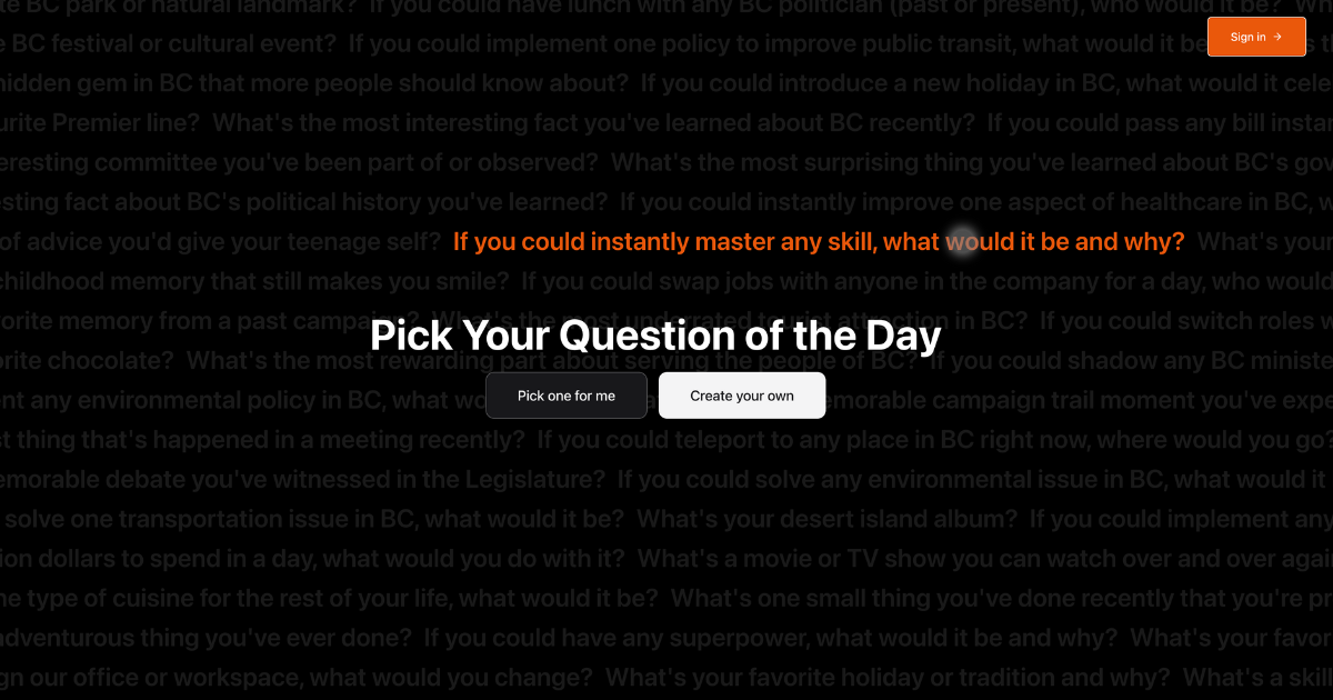Média DailyQ - Construisez «Question du jour» pour les standups de votre équipe 1
