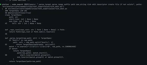Atelier faster runtime for coding agents gallery image