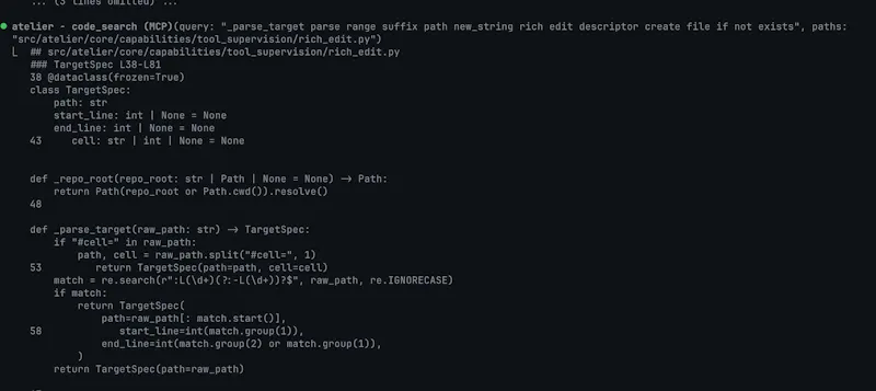 Atelier faster runtime for coding agents screenshot 5