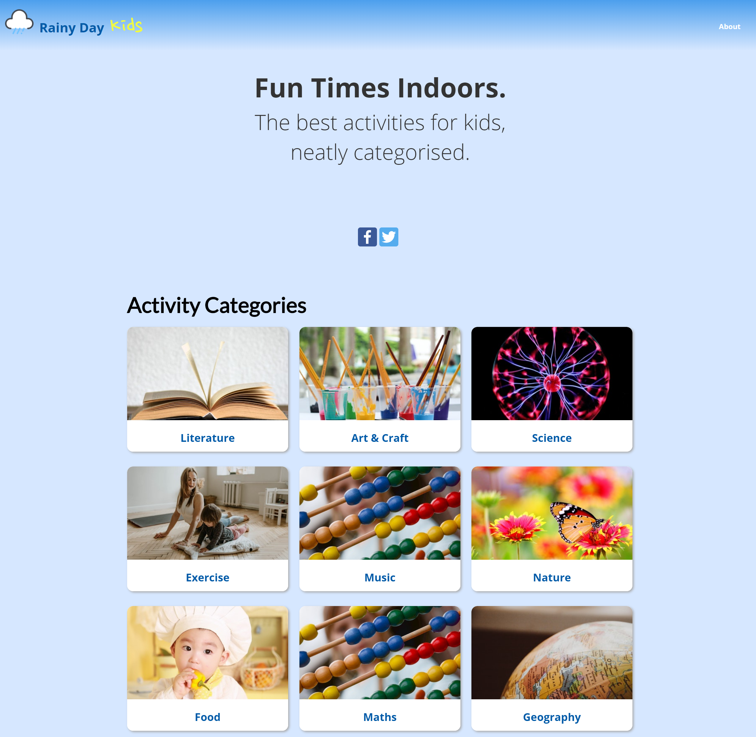 Rainy Day Kids - Quarantine Activities gallery image