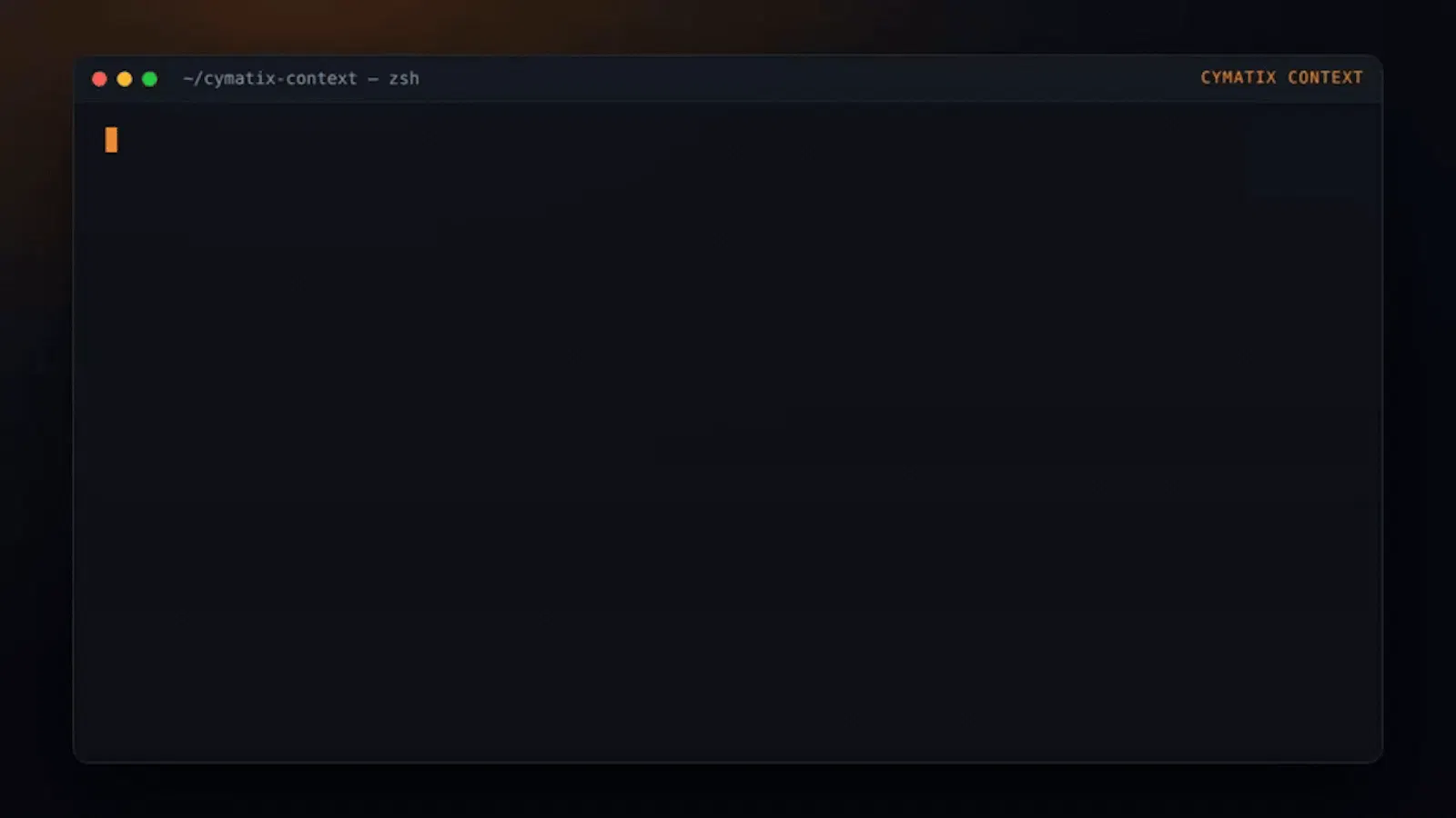 Cymatix Context screenshot 1 (video preview)