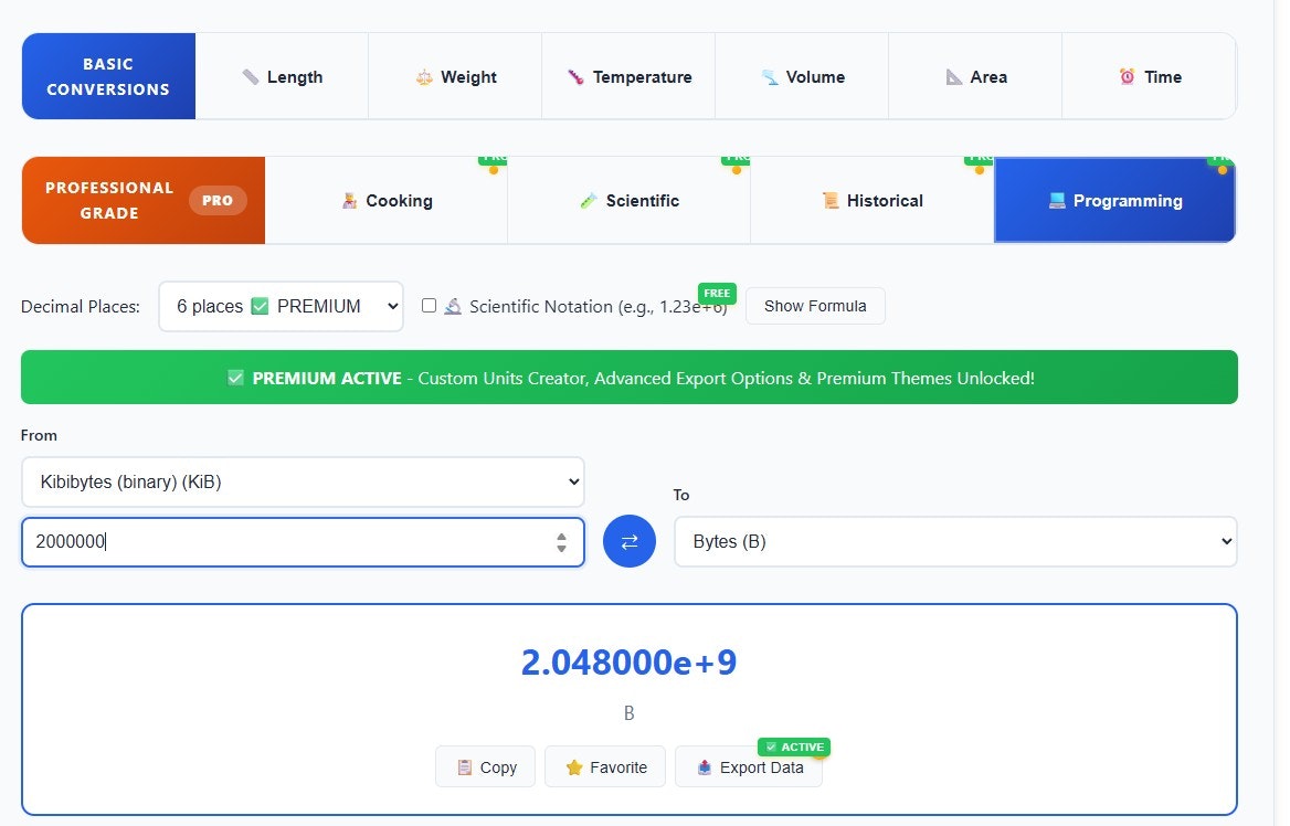 PrecisionConvert.io - 專業單元轉換器工具 media 4
