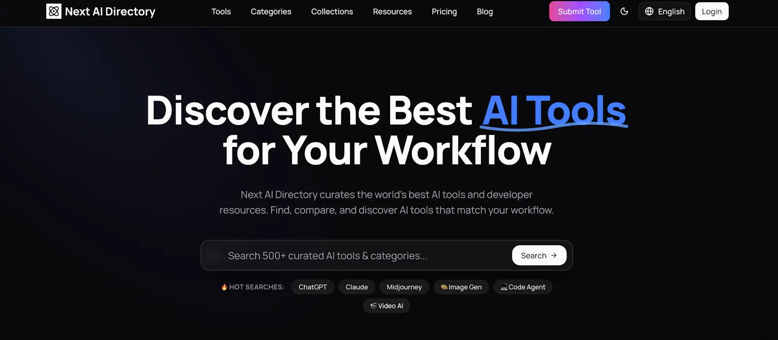 Next Ai Directory screenshot 1