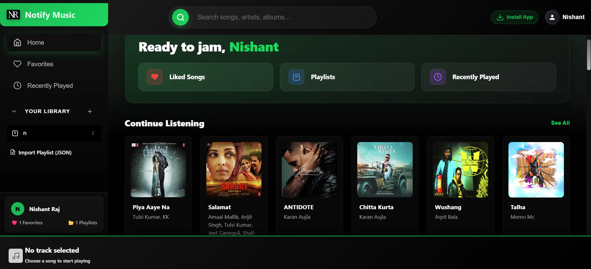 Notify Music gallery image
