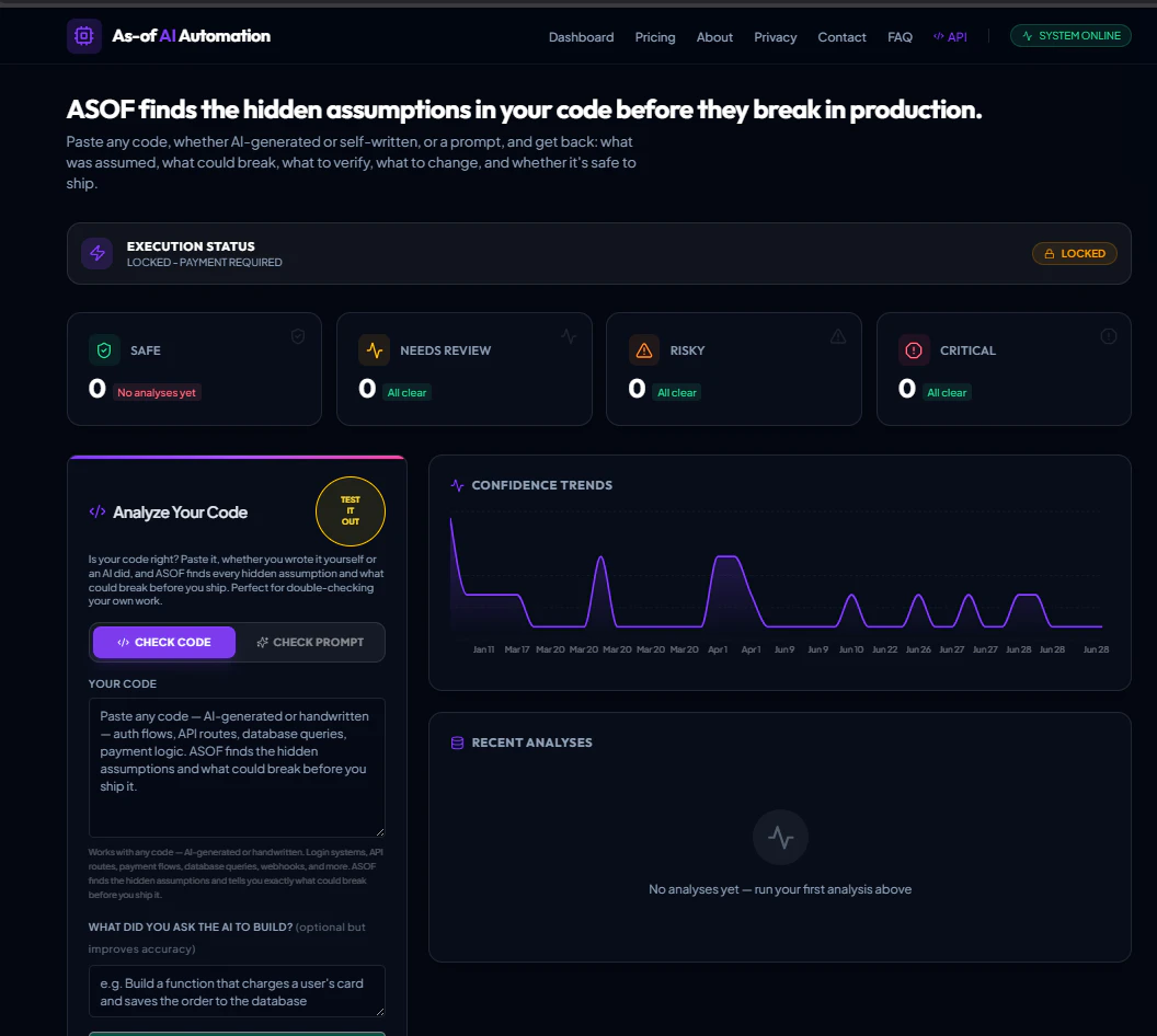 ASOF.ai Automation  截图 2