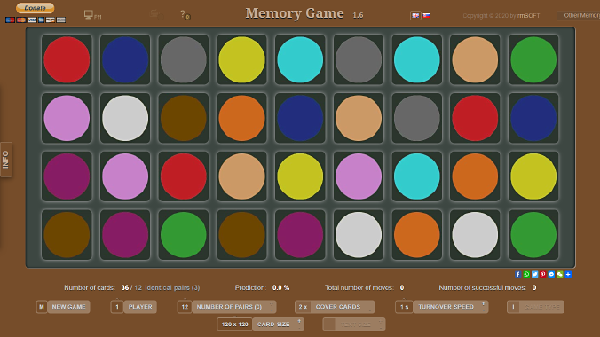 Memory Game gallery image