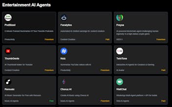 AI Agent Listing gallery image