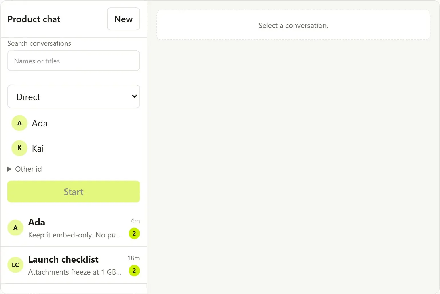 Bootstrapware Chat gallery image