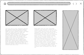 Free Figma Hand Drawn Wireframe Kit gallery image