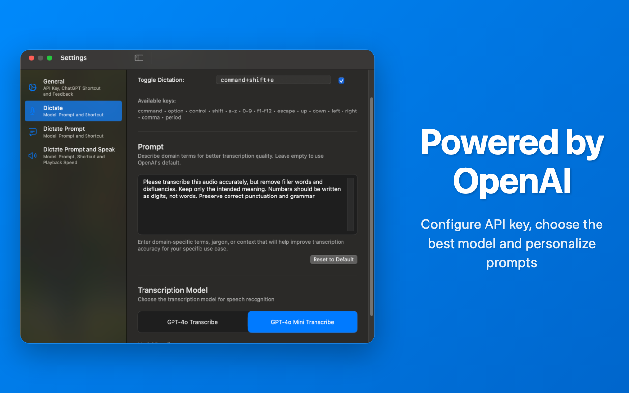 WhisperShortcut gallery image