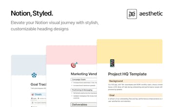 aesthetic • Notion, Styled gallery image