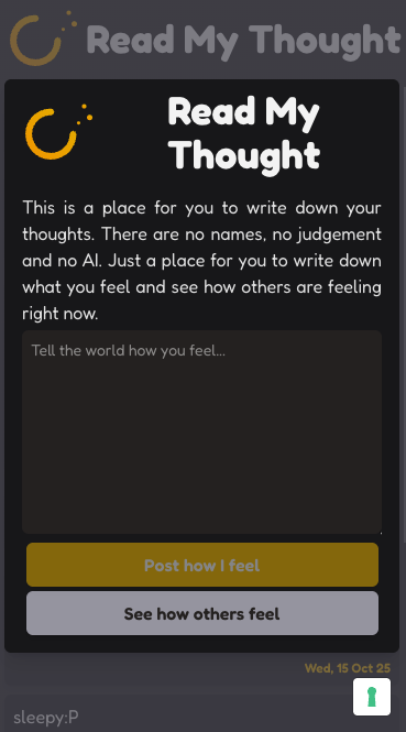 Read my thought gallery image
