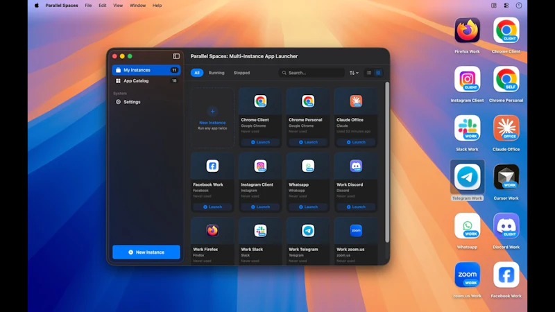 Parallel Spaces screenshot 1 (video preview)