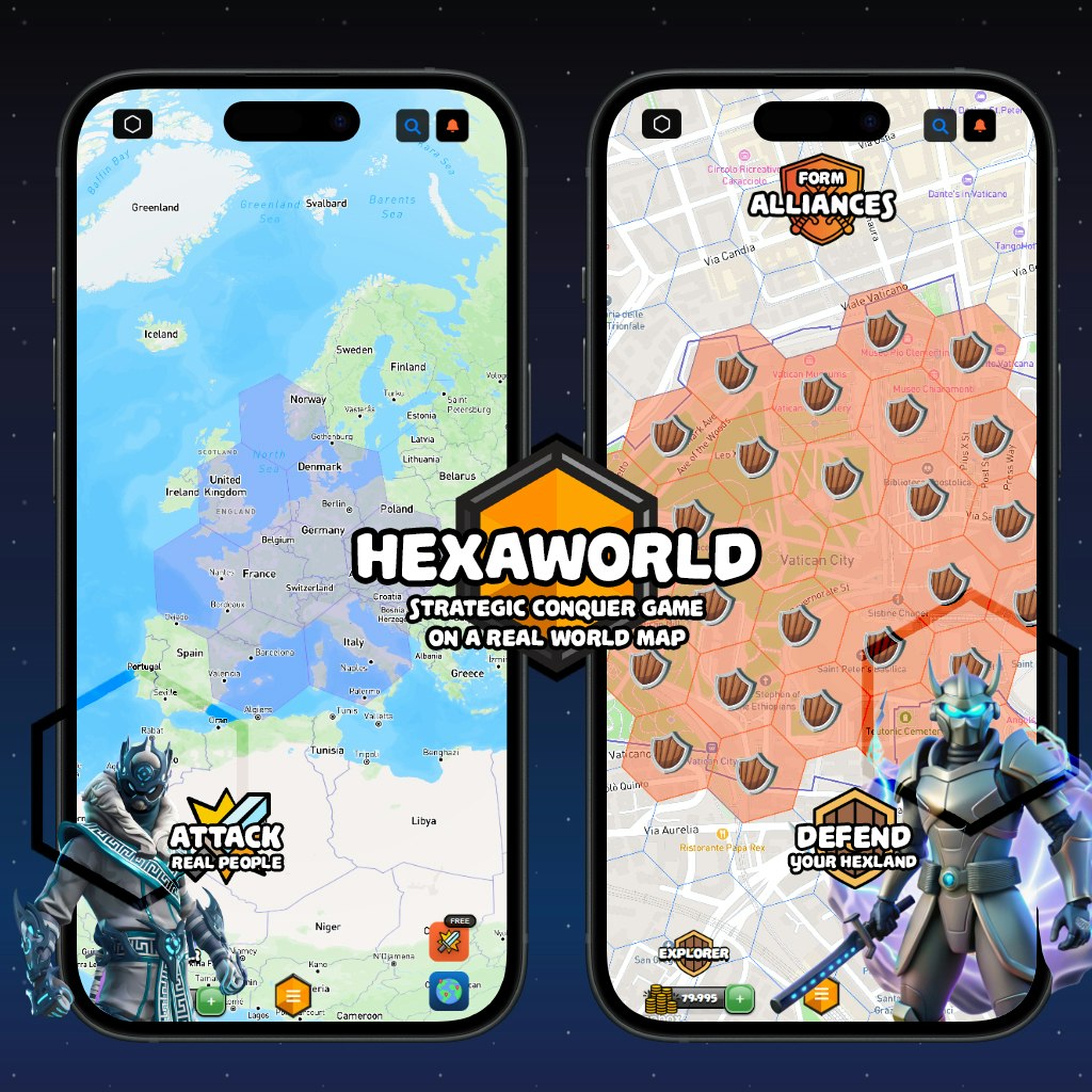 وسائط HEXAWORLD.APP - لعبة الفتح التفاعلية للعالم السداسي العالمي 2