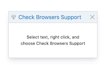 Check Browsers Support gallery image
