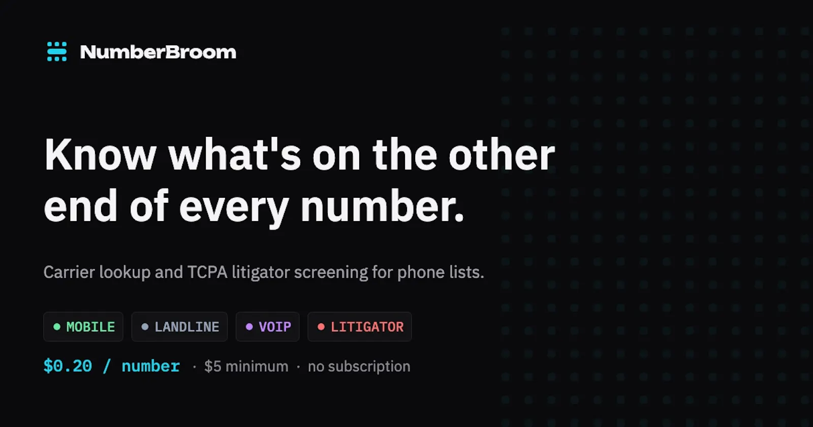 NumberBroom screenshot 1