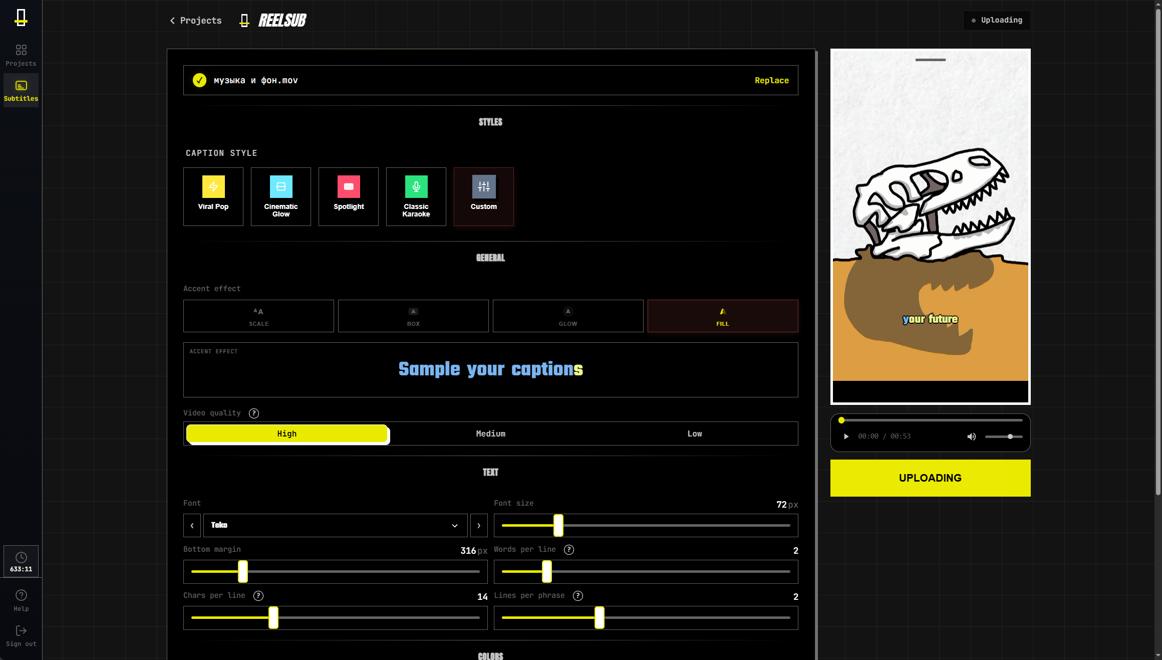 Reelsub App gallery image