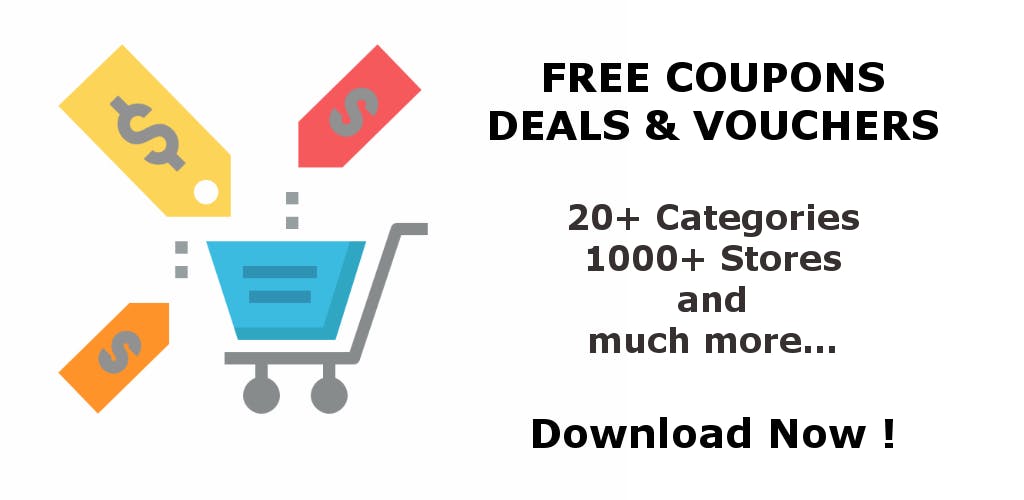 Free Coupons, Shopping Deals, Discount and Cashback media 1