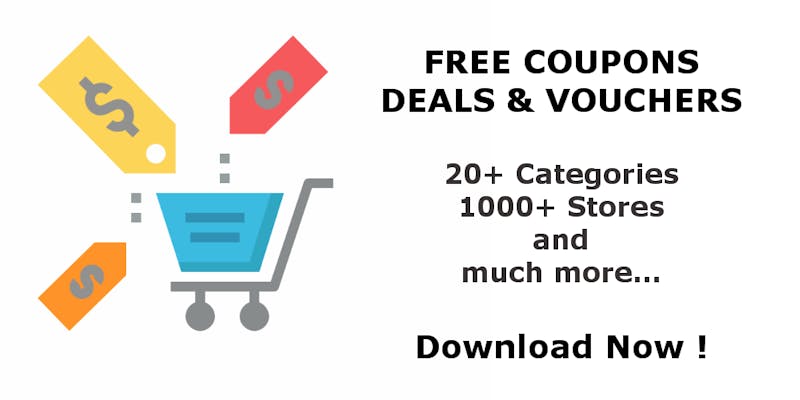 Free Coupons, Shopping Deals, Discount and Cashback media 1