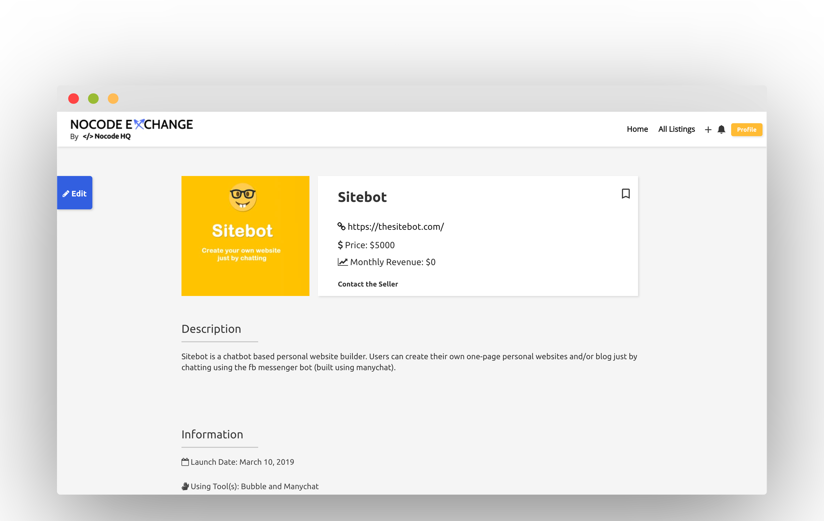 Nocode Exchange gallery image