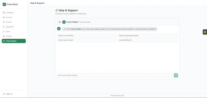 Frevie Desk screenshot 6