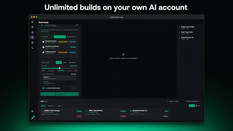 Skip the Pitch screenshot 5
