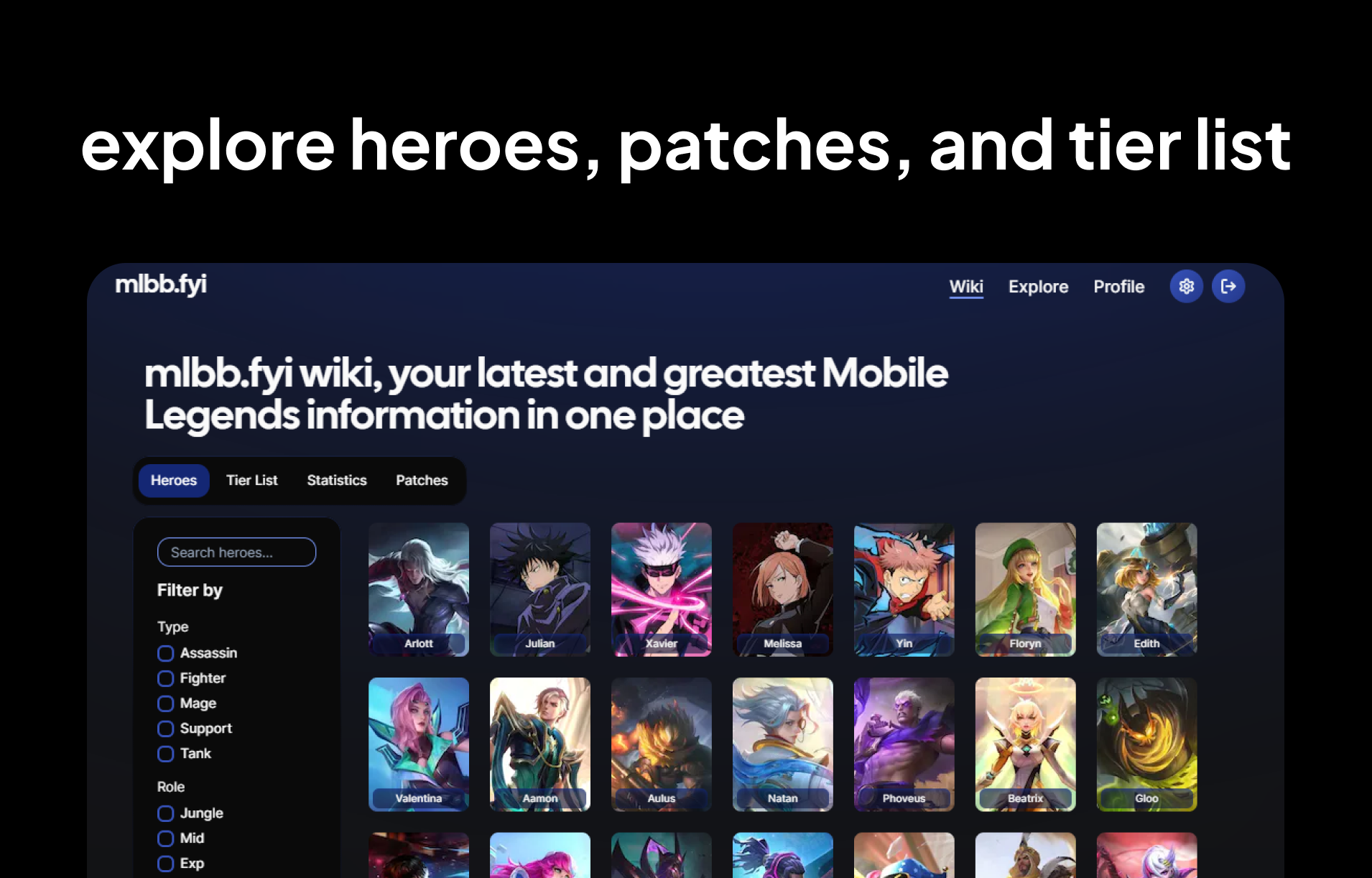 Moble Legends Wiki - 모바일 전설 영웅, 엠블럼 및 빌드를 발견하십시오 미디어 2
