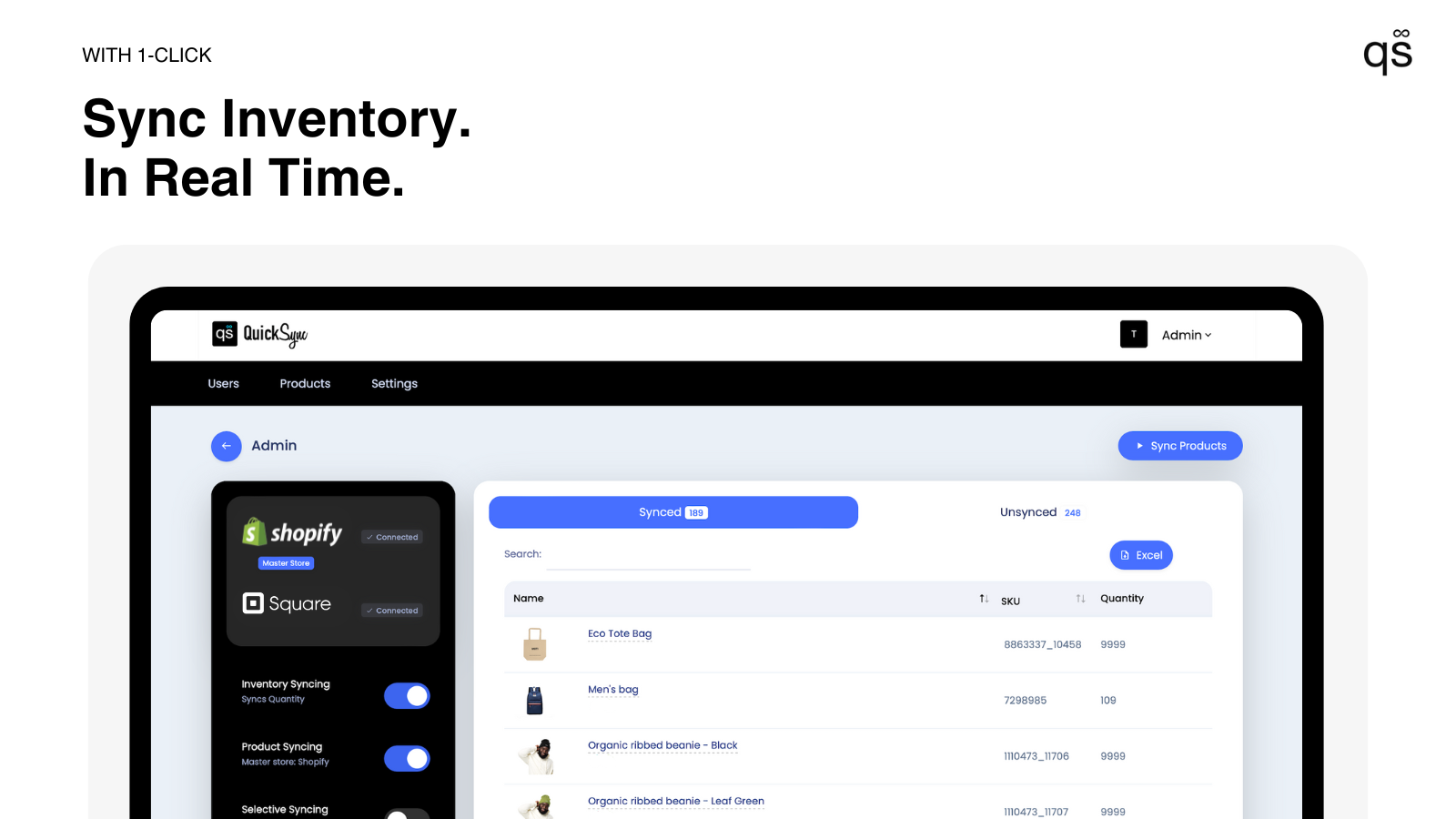 QuickSync gallery image