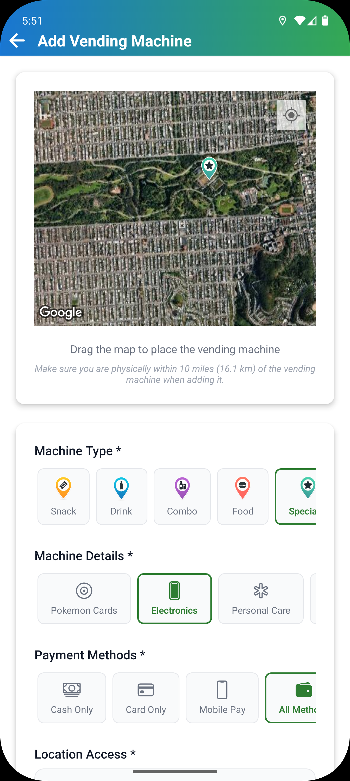 VendMap gallery image