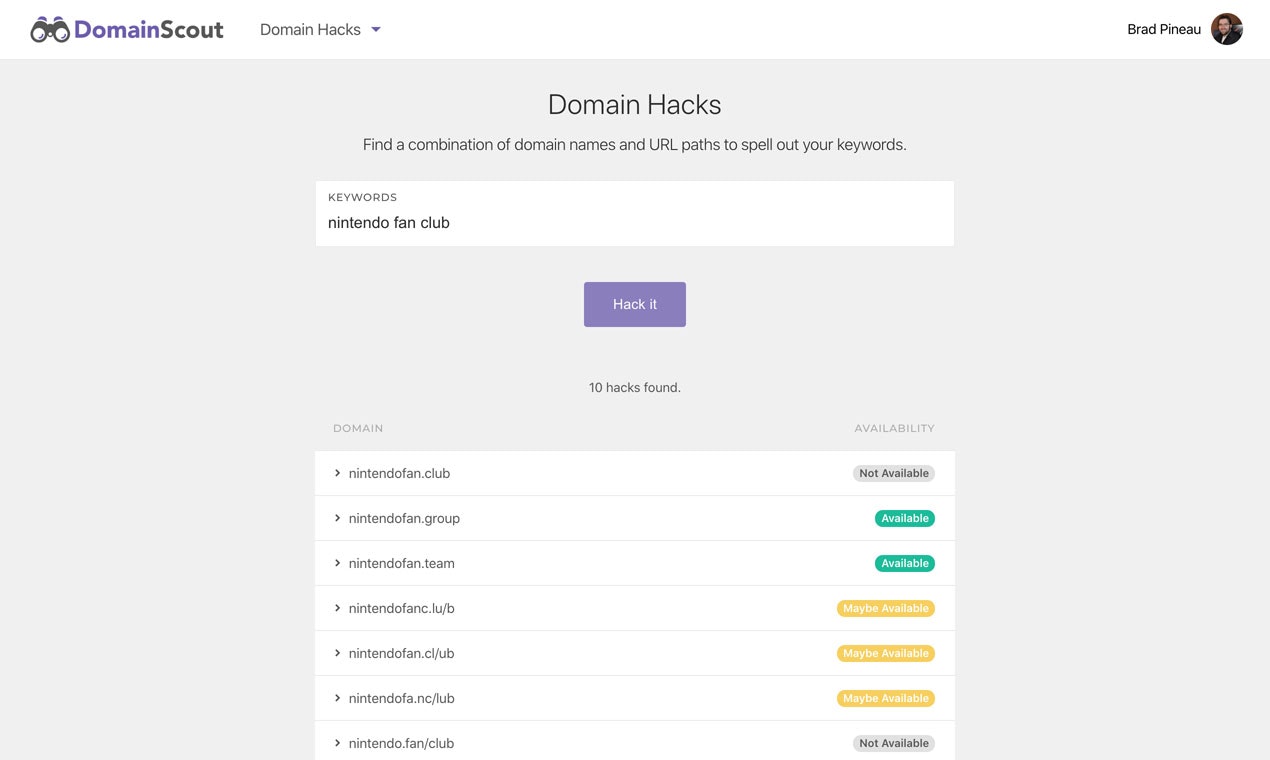 Domain Scout gallery image
